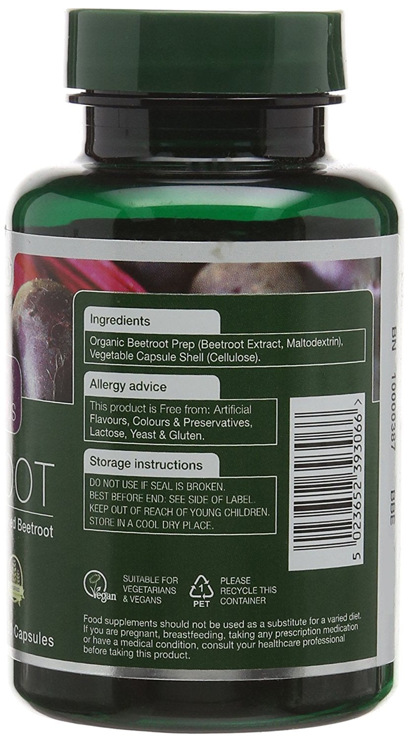 Natures Aid Org Beetroot Extract 4620mg 60 capsule (Pack of 2)