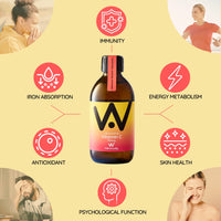 well actually WELL ACTUALLY Liposomal Vitamin C 1000mg - High Bioavailability Powerful Liquid Vitamin C Supplement - Supports Immunity, Skin, Brain, Joints, Energy - Vegan (250ml - 50 Servings)