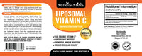 Alphaplus Liposomal Vitamin C Capsules - 2000mg Pure Extra High Strength Formulation | 60 Soft Gels | Pure Vegan Liposomal Vitamin C | Immune Booster |