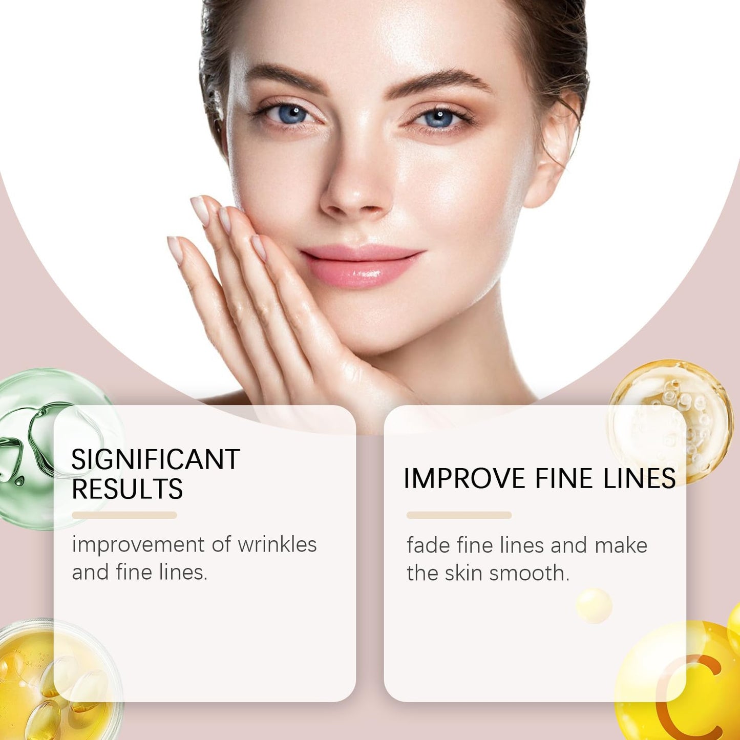 GEEWHILE Anti Aging Face Cream Skin Tightening Cream for Face Anti-Wrinkle Firm & Lift Cream, Deeply Hydrating Firming Face Cream for Loose Skin Face Reduce Fine Lines & Wrinkles
