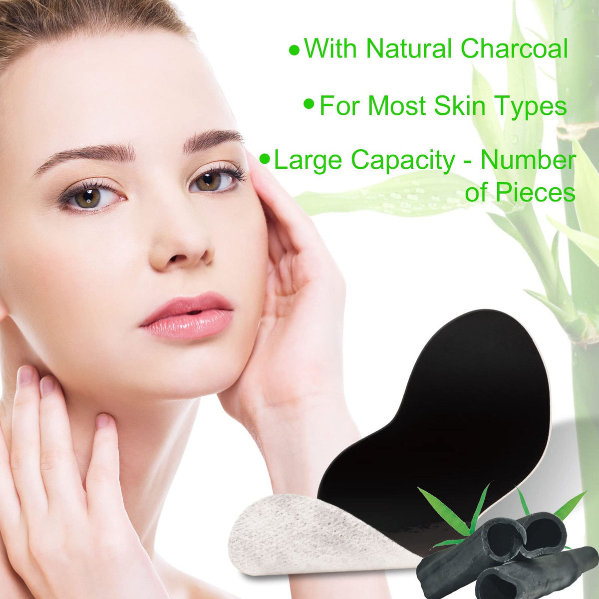 Dokduk Nose Strips for Blackheads 80 Pcs, Deep Cleansing Blackhead Remover, Suitable for All Skin Type, Women & Men