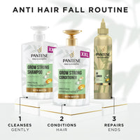 Pantene Grow Strong Hair Fortifier 300ml Hair treatment with Biotin & Protein Strengthener. Helps to Strengthen the Roots for Improved Hair Growth, Strength and Thickness. For Dry Damaged Hair