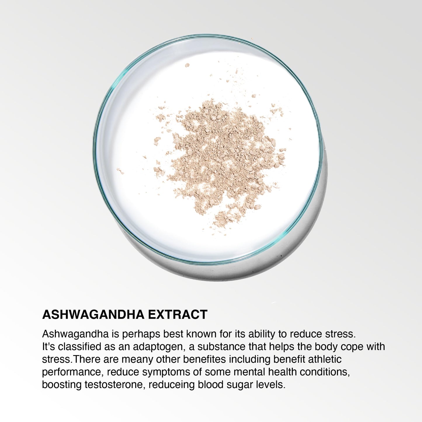 WHITE LABEL NUTRITION White Label Nutrition Ashwagandha Capsules Extract | 30 Day Supply | 12,000mg | Vegan & vegearian |