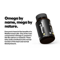 NUMAN Numan Omega-3 Boost - High Strength 1000mg Omega-3 Soft Gel Capsules for Joint Care, Brain Function, Vision, Blood Pressure - Optimal Blend of Essential Omegas for Overall Health
