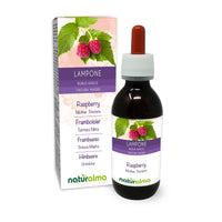 Raspberry (Rubus idaeus) Leaves Alcohol-Free Mother Tincture Naturalma - Liquid Extract Drops 120 ml - Food Supplement - Vegan