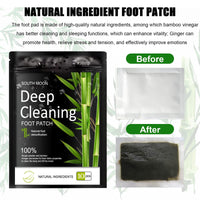 GWAWG 30PCS Detox Foot Patches,Deep Cleansing Detox Foot Pads to Remove Body Toxins with Bamboos and Ginger Powder for Stress Relief, Deep Sleep and Enhance Blood Sleep Aid