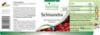 fairvital Fairvital | Schisandra - BULK PACK for 3 months - VEGAN - 90 capsules - Wu Wei Zi
