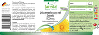 Fairvital | Dandelion Root Extract 500mg - Vegan - HIGH Dosage - 90 Capsules - 10-fold Concentrated