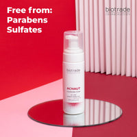 BIOTRADE Biotrade Acnaut Acne Cleansing Foam with Lactic Acid – Gentle Foaming Cleanser Face Wash for Oily & Blemish Prone Skin – Unclogs Pores & Reduces Breakouts – 150mL