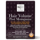 New Nordic Hair Volume Menopause | Supports Healthy Hair Growth | Extra Strength 3000 mcg Biotin, Vitamins B6 and B12 | Nourishes Mature Hair for Women | 30 Tablets