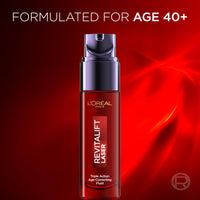 L'Oreal Paris L'Oréal Paris Revitalift Laser Renew Advanced Anti-Ageing Smoothing Serum Wrinkles Appear Reduced & Skin Texture feels improved, Formulate to Refine Pores & Target Skin texture, 30ml