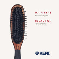 KENT Kent Hog Range Head Hog Hair Brush