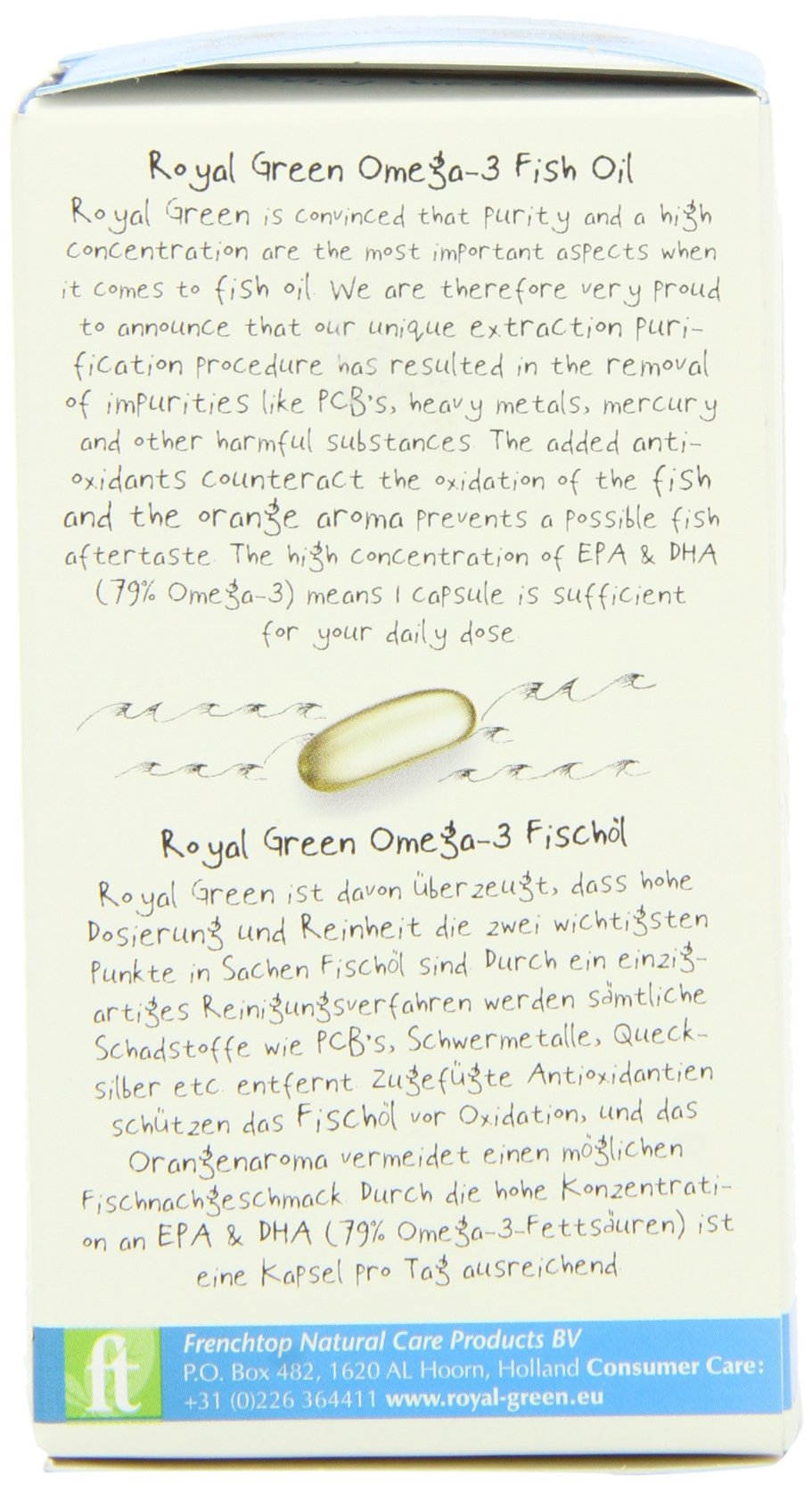 Royal Green Fish Oil Capsules - Pack of 30 Capsules
