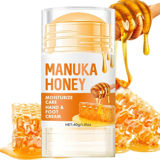 OunTechGlory Intensive Honey Foot Cream for Dry Hands & Feet - Deep Hydration, Fast-Acting - Cracked Heel Repair, Moisturizing for Women & Men (40g)