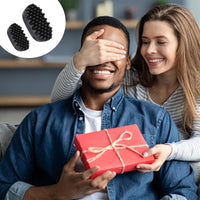 ARROMI 2 PCS Twist King, Hair Sponge for Curls, Black Styling Brushes for Afro and Curly Hair, Professional Twist Styler Set, Perfect for Home and Salon Use, Includes Large and Small Sizes