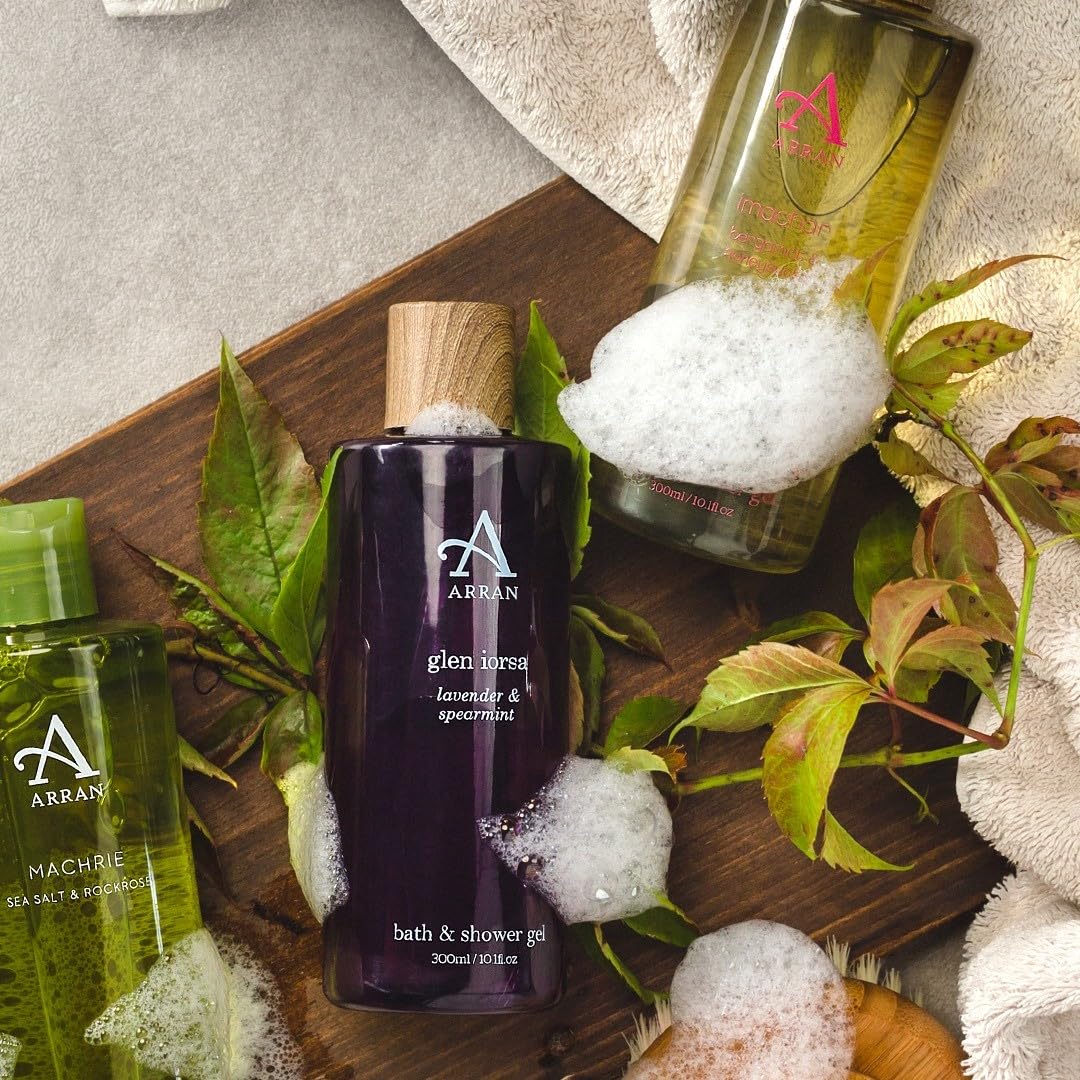 Arran Sense of Scotland Arran Lochranza Luxury Bath & Shower Gel with Patchouli & Anise (300ml)