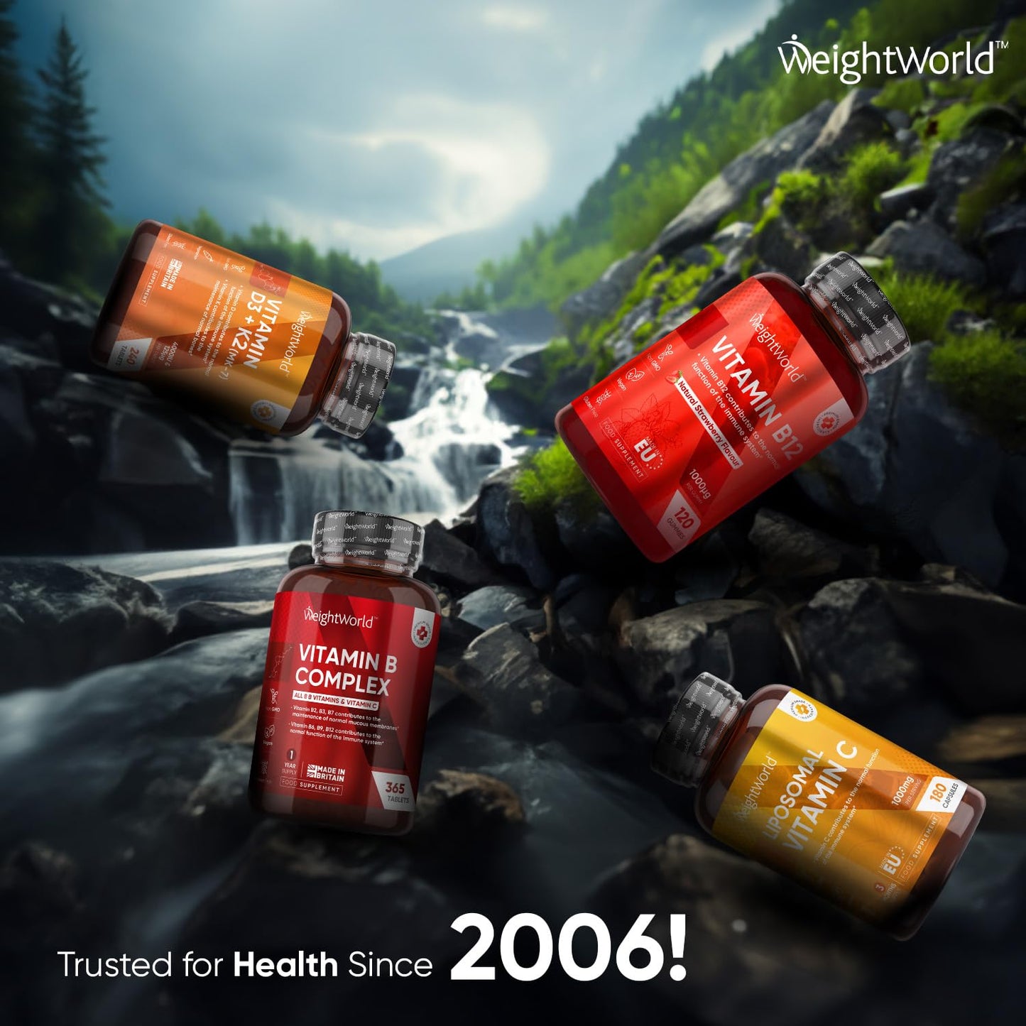 Vitamin B12 Gummies - 120 Gummies - 4 Months Supply - Vegan B12 Vitamin - High Strength Methylcobalamin - 1000mcg - B12 Supplement for Energy & Immunity - Reduction of Tiredness & Fatigue (EFSA)