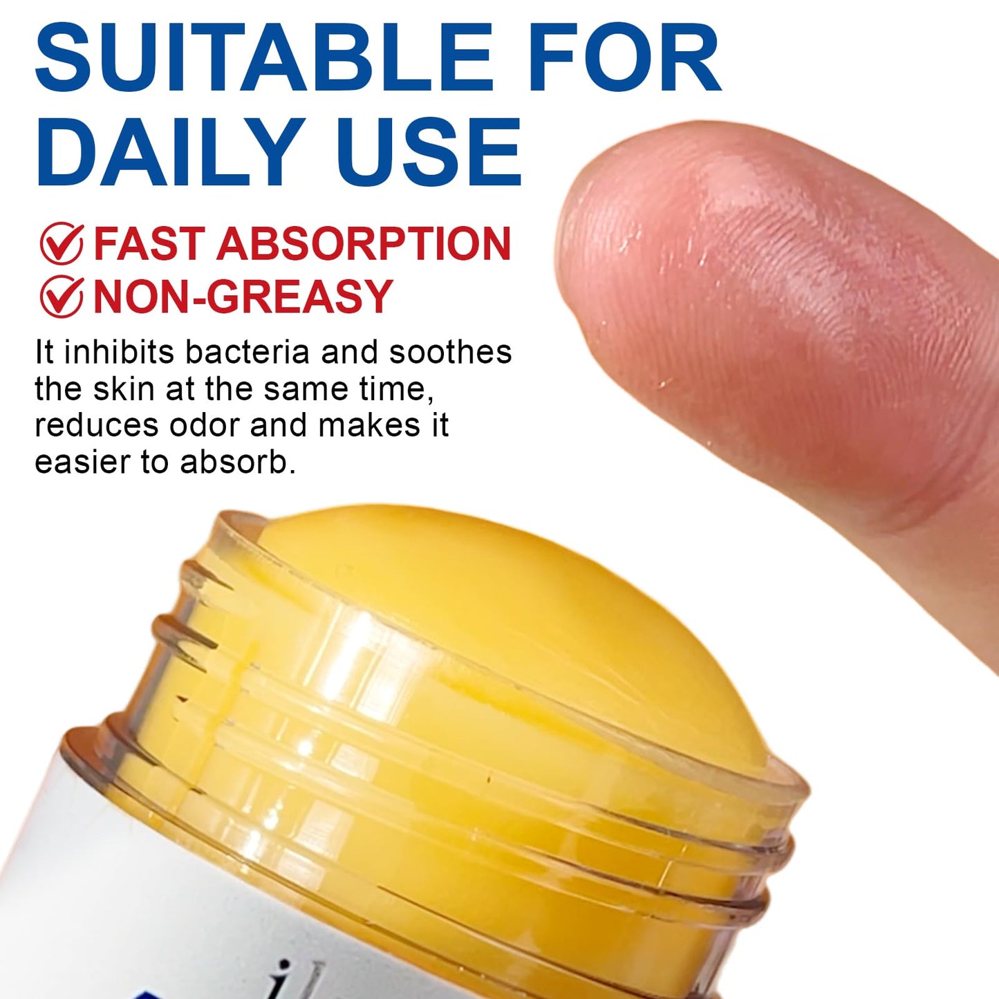 Urea Foot Care Stick, Urea Foot Cream Moisturizer for Dry, Cracked Heels & Thickened Skin, Hydrates & Nourish Foot Care for Softens Skin Exfoliates Dead Skin, Fast Absorbing & Non-Greasy, 1.41 OZ