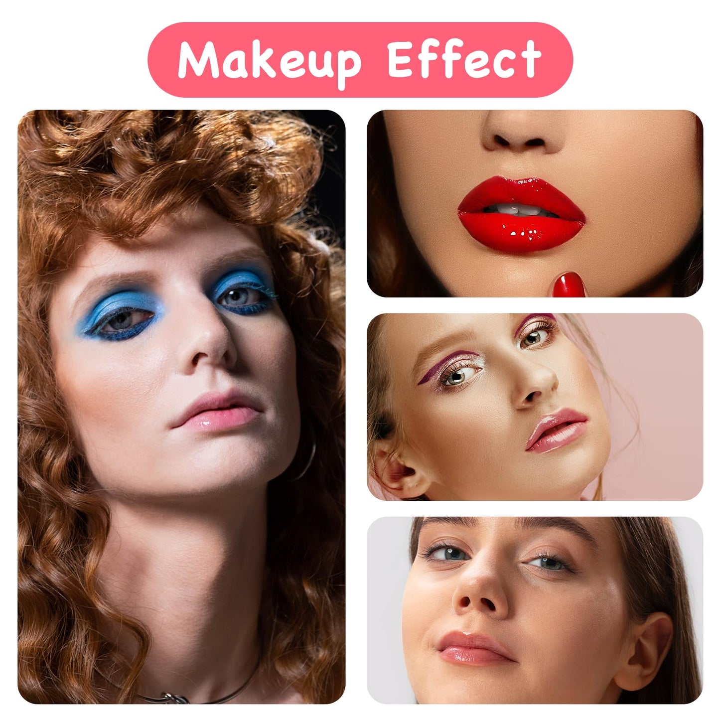 Leogony 3PCS Fat Oil Lip Gloss, Long Lasting Moisturizing Fat Oil Lip Gloss, Glitter Plumping Fat Lip Oil Set