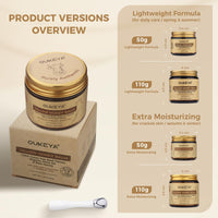 OUKEYA Beef Tallow Skin Care, Beef Tallow Face Cream, Tallow and Honey Balm, Deeply Nourishing for Face & Body (Enhanced Moisturising Version, 50g)