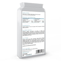 Xspan Labs xSpan Labs Flaxseed Oil Capsules 1000mg - 90 Vegan Soft Gels Supplement