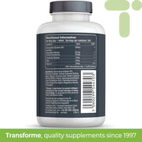 Transforme Glucosamine Chondroitin MSM Vitamin C, 365 Tablets, High Strength Complex, Up to 1 Year Supply, Easy to Swallow, UK Made