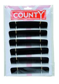 Duralon County Gents Comb 6" Card 12