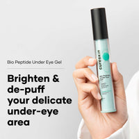 Cureskin Under Eye Gel for Dark Circles for Women and Men | Bio-Peptide Under Eye Gel to Reduce Dark Circles, Puffiness & Wrinkles | Under Eye Cream for Men and Women