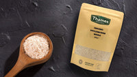 Organic Psyllium Husk Whole - High Protein, High Fibre, Raw, Vegan, GMO-Free - No Additives or Preservatives, Certified Organic - Nutritious, Versatile - Resealable Pouch - Thames Organic 250g
