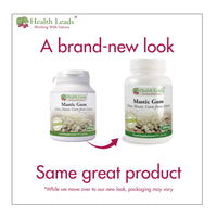 Health Leads ...Working With Nature Natural Greek Chios (Xios) Mastic Gum 380mg x 90 Capsules, 100% Authentc Mastiha from Greece, Vegan, Magnesium Stearate Free & No Nasties, Manufactured in Wales
