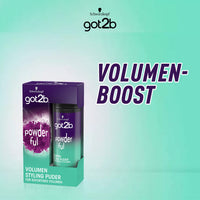 got2b Schwarzkopf Powder'ful Hairline Powder Volume, Pack of 1 (10 gm)