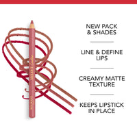 Bourjois Levres Contour Edition Lip Liner and Pencil 1 Nude Wave Nudes, 1.14g, 330011