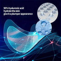 IZBEAUVO 2 Boxes Dissolving Microneedle Eye Patches, Hyaluronic Acid Micro Needle Eye Patches, Microcrystalline Eye Mask, Under Eye Patches For Dark Circles And Puffy Eyes, Hydrate, Firm & Smooth Fine Lines