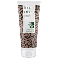 Australian Bodycare Face Cream 100ml - Moisturiser spot treatment, pimple, oily, acne prone skin. Tea Tree Cream Face Moisturiser. Spot Cream and anti blemish moisturiser. 100% Natural Tea Tree Oil.