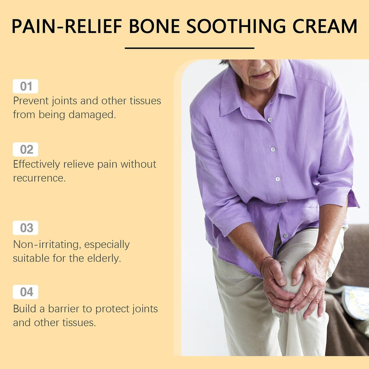 ALLILUYAA 2PCS Fatong Bee Venom Pain-Relief Cream, Bee Venom Cream For Arthritis, Bee Venom Cream For Back, Neck, Hands Arthritis