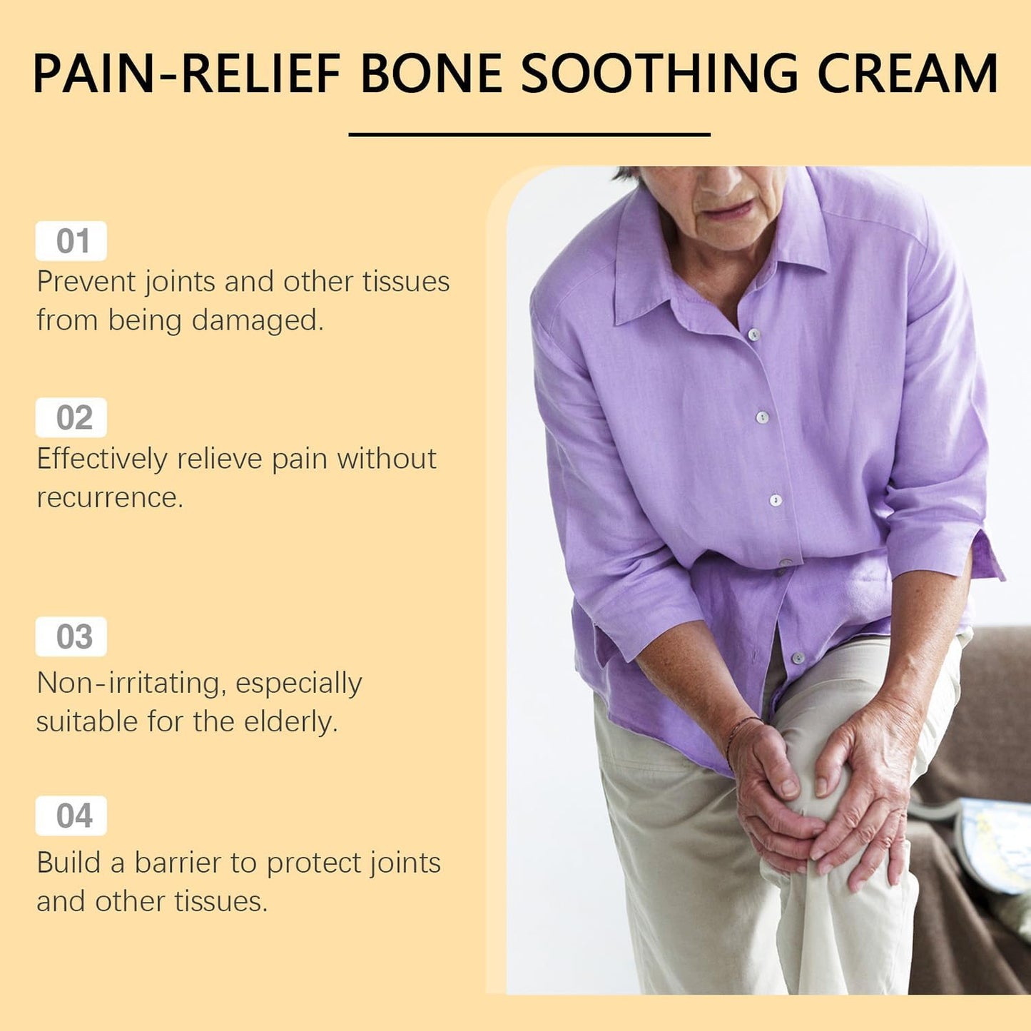 ALLILUYAA 2PCS Fatong Bee Venom Pain-Relief Cream, Bee Venom Cream For Arthritis, Bee Venom Cream For Back, Neck, Hands Arthritis