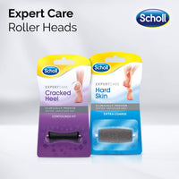 Scholl ExpertCare Cracked Heel Roller Head Refill - Use with Scholl Electronic Foot File and Pedi Systems - 1 Roller