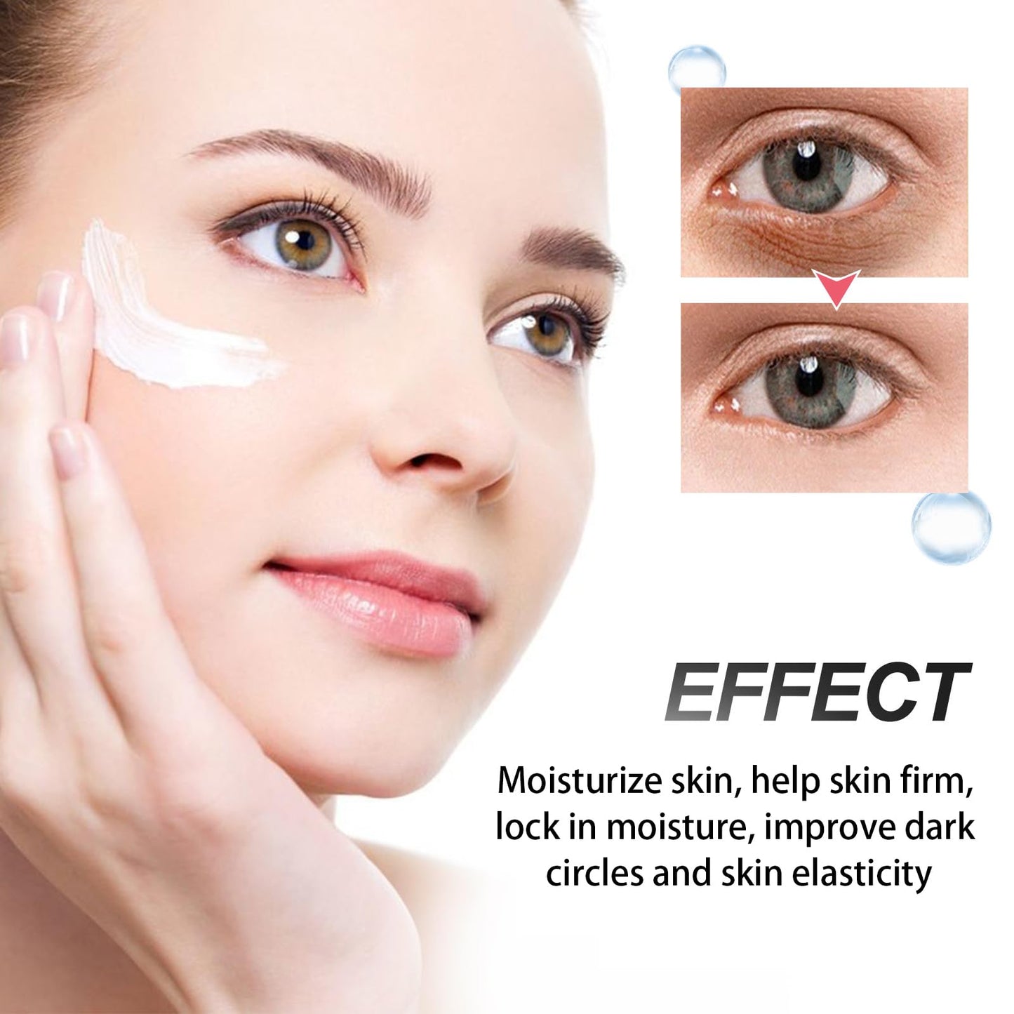 FresFresi Radiant Eye Balm Stick for Anti-Aging, Dark Circles & Puffiness - Moisturizing and Tightening Eye Cream for Skincare