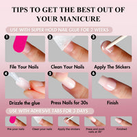 KQueenest Dark Pink Press on Nails Short Medium Square, Short False Nails with Glue, Glossy Rose Pink Fake Nails Press ons, Natural Fit, Coffin Reusable Gel Stick on Nail for Women Decoration 28 Pcs