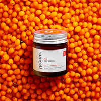 grüum Youth Restoring Skin Gel Serum 30ml - Vitamin C Serum for Anti aging Glow Serum - Face Serum for women with Hyaluronic Acid, Sea buckthorn oil & Retinol