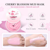 TBeautfave Skincare Gift Set for Teenage Girls, Cherry Blossom Skin Care Sets & Kits, Pamper Sets for Women Gifts, Travel Skincare Sets, Facial Kit - Cream,Serum,Cleanser,Sunscreen,Mud Mask,Lip Masks