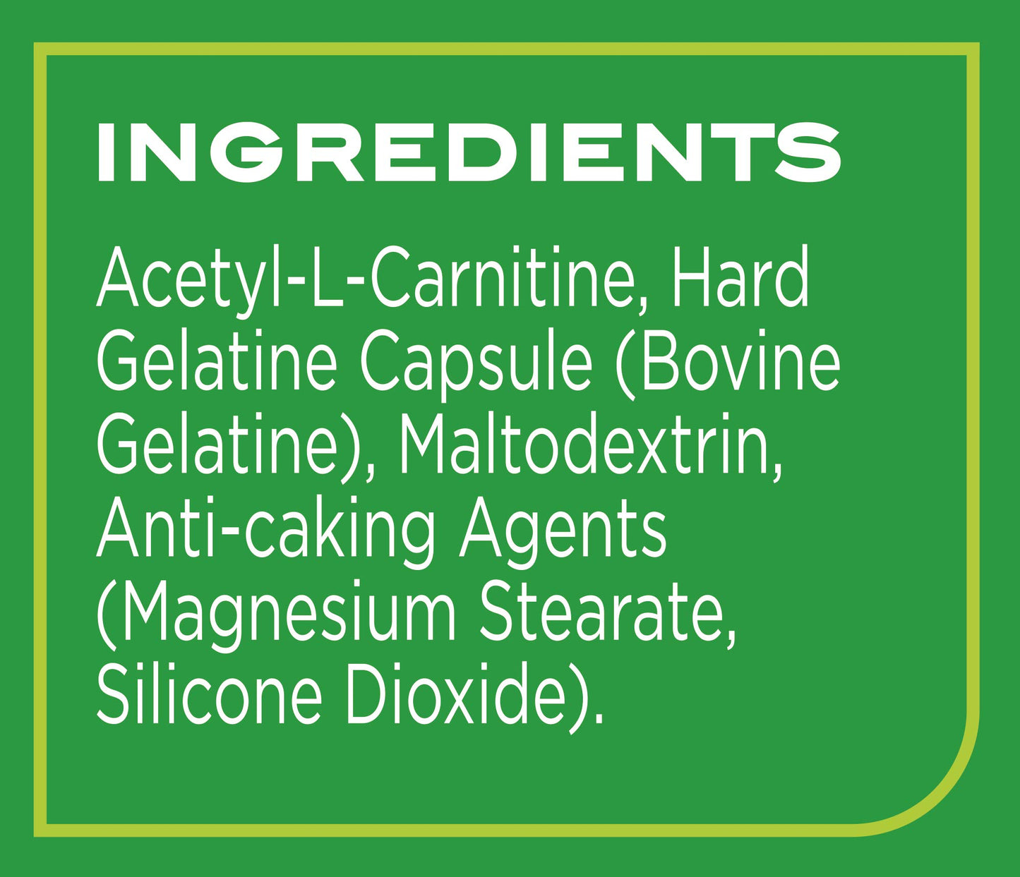 Reflex Nutrition Acetyl L-Carnitine Supplement (90 Caps)