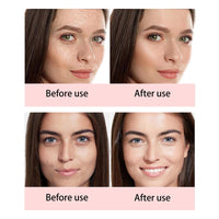2-in-1 Full Coverage Under Eye Brightener And Concealer - Highlighter & Foundation - Long Lasting Correcting Pink Cream For Dark Circles And Spots, Smooth & High Coverage, 10g