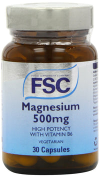 FSC 500mg Magnesium - Pack of 30 Capsules