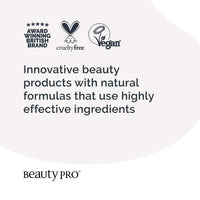 BEAUTYPRO BLACK PEEL Off Charcoal Mask 40ml Tube | Peel Off Face Masks with Activated Charcoal, Gingko Biloba, Tea Tree, & Lemon | Targets Blackheads & Pores |