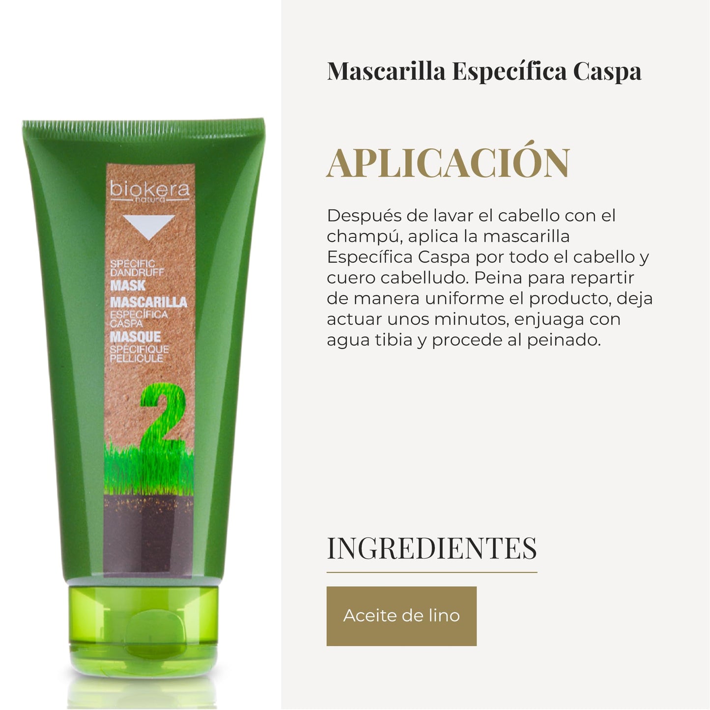 SALERM Salerm Biokera Mask 2 SPECIFIC DANDRUFF 200 ml NATURA