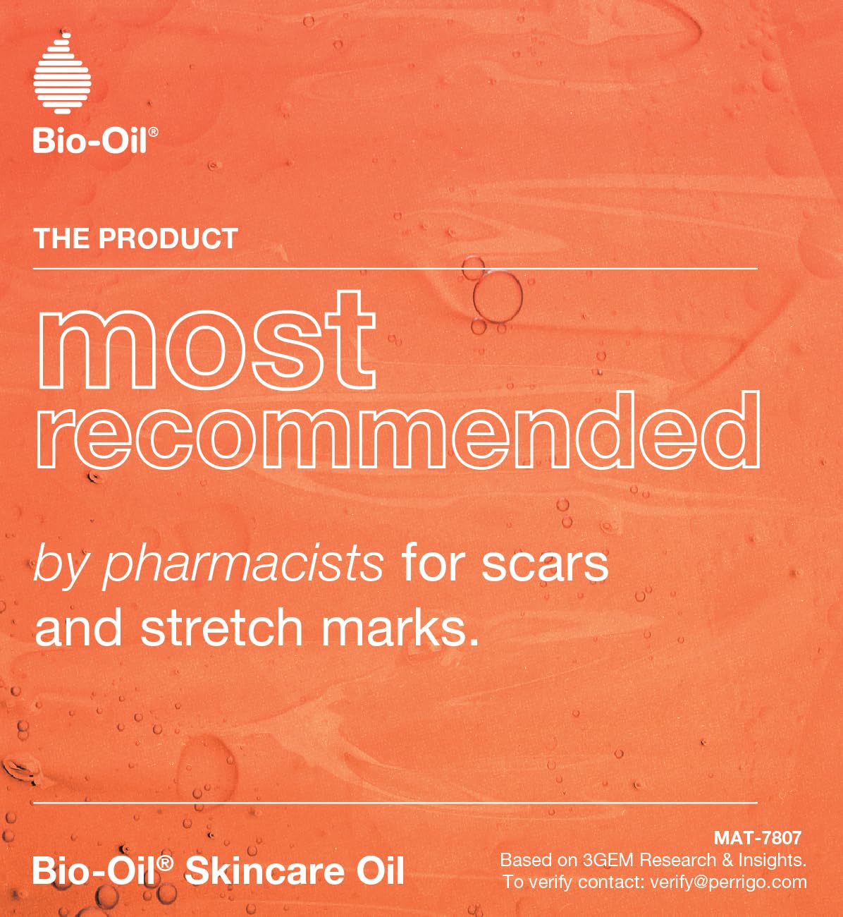 Bio-Oil Bio Oil Body Skin Care Oil (60ml) - Firming Skincare That Reduces Appearance Of Stretch Marks & Scars - Grease Free Moisturiser Lotion - With Vitamin E & Vitamin A