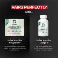 Reflex Nutrition Zinc Matrix - Magnesium, Zinc, Vitamin B6, Boron & Copper Supplement - Fatigue and Tiredness Supplements - Normal Muscle Function - Support Metabolism and Immune System (100 Capsules)