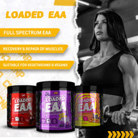 CNP Professional Loaded EAAs, Essential Amino Acids, BCAAs, Muscle Repair & Recovery Powder, 300g / 100g and 30/10 Servings, 9 Delicious Flavours (Big Juicy Melons, 300g)