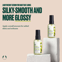 The Body Shop Grapeseed Glossing Serum (1x 60ml), Hair Serum for Shine, Smoothing Serum for Frizz Control, Made with Grapeseed Extract & Sesame Seed Oil